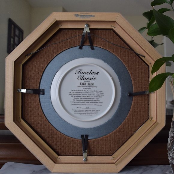 Framed Collector Plates- Set of 2 by Karl Illini - Picture 8 of 16